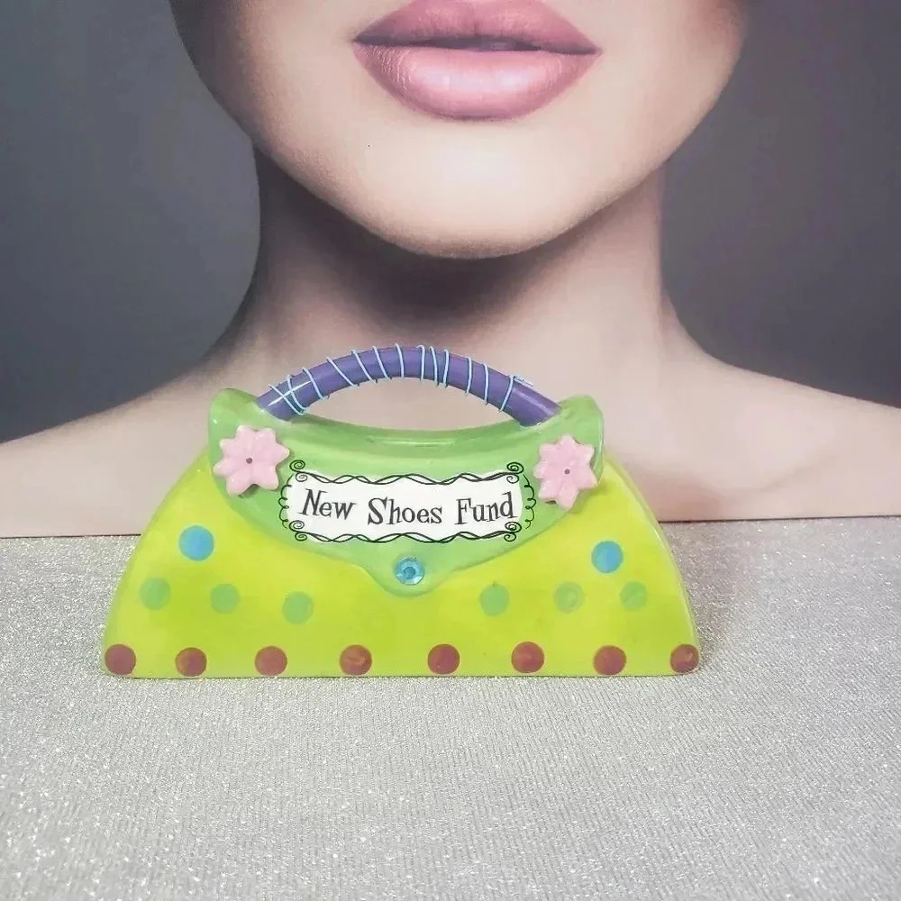 New Shoes Fund Ceramic Purse Bank